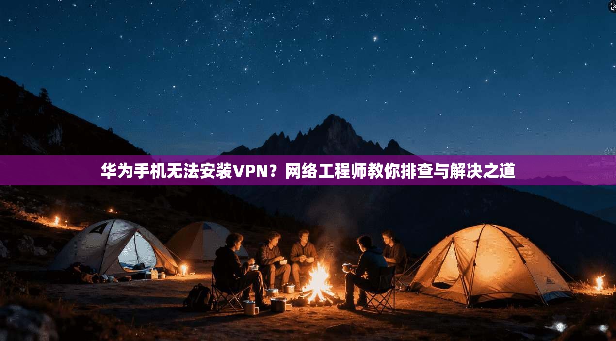 华为手机无法安装VPN？网络工程师教你排查与解决之道