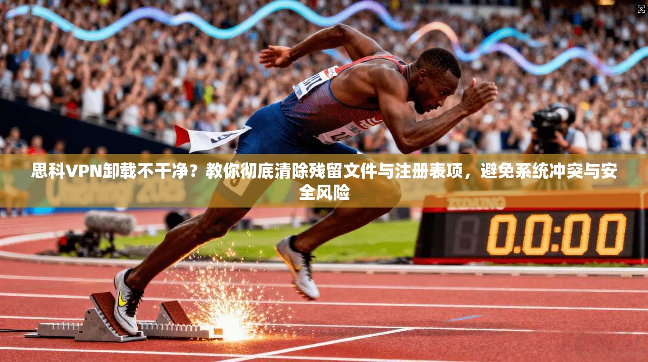思科VPN卸载不干净？教你彻底清除残留文件与注册表项，避免系统冲突与安全风险