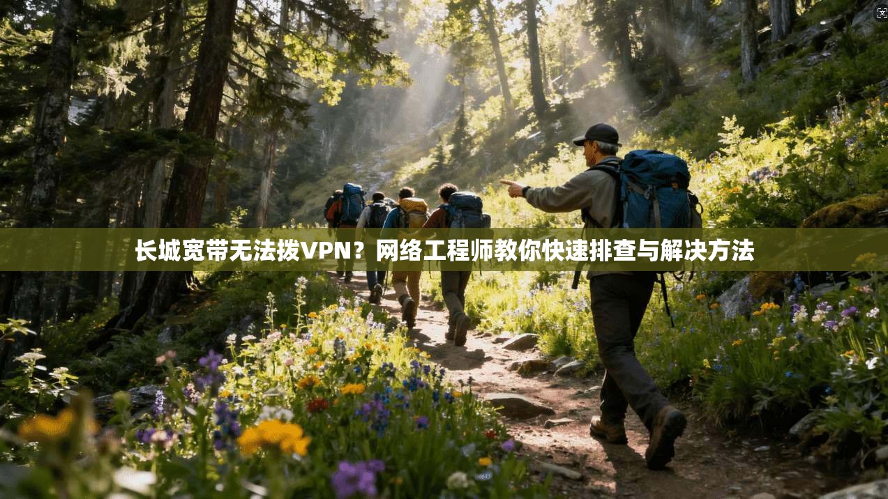 长城宽带无法拨VPN？网络工程师教你快速排查与解决方法