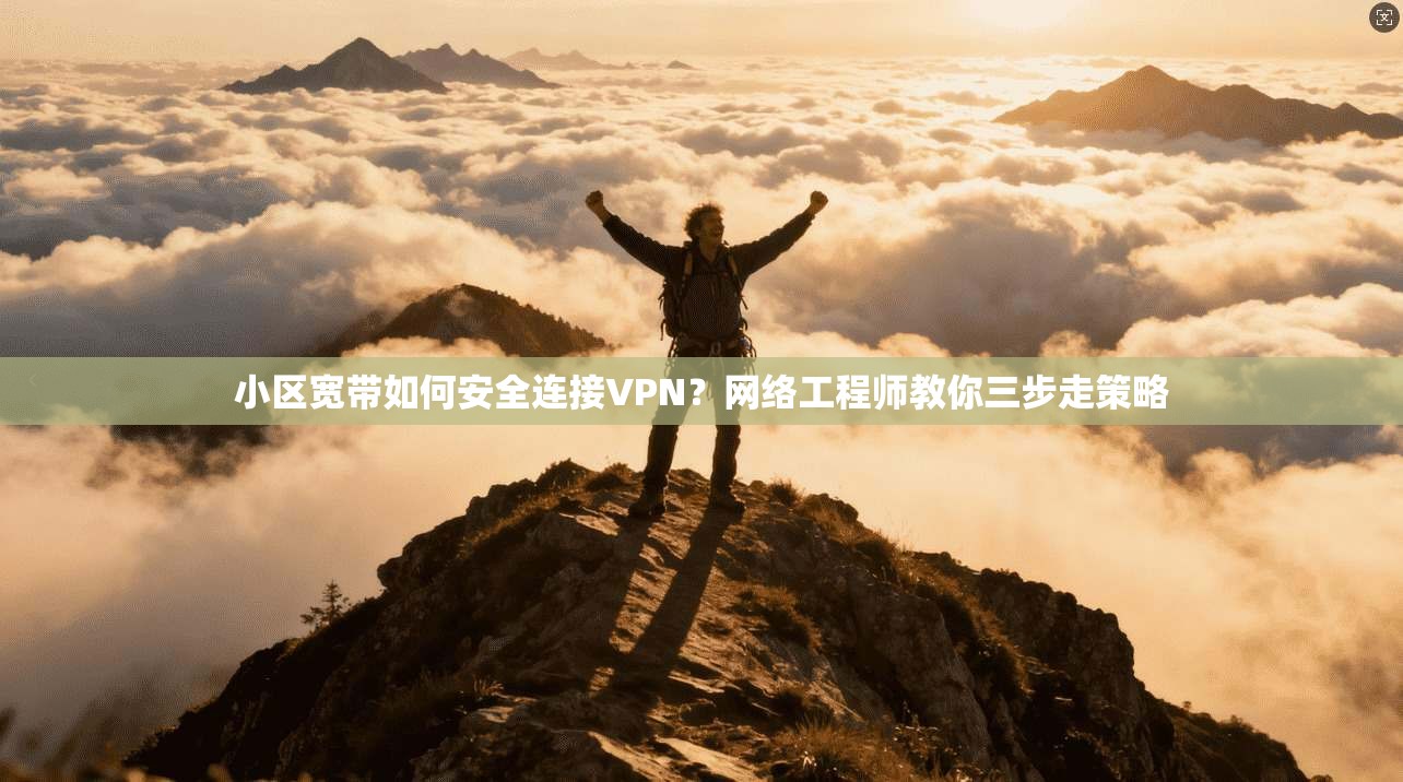 小区宽带如何安全连接VPN？网络工程师教你三步走策略