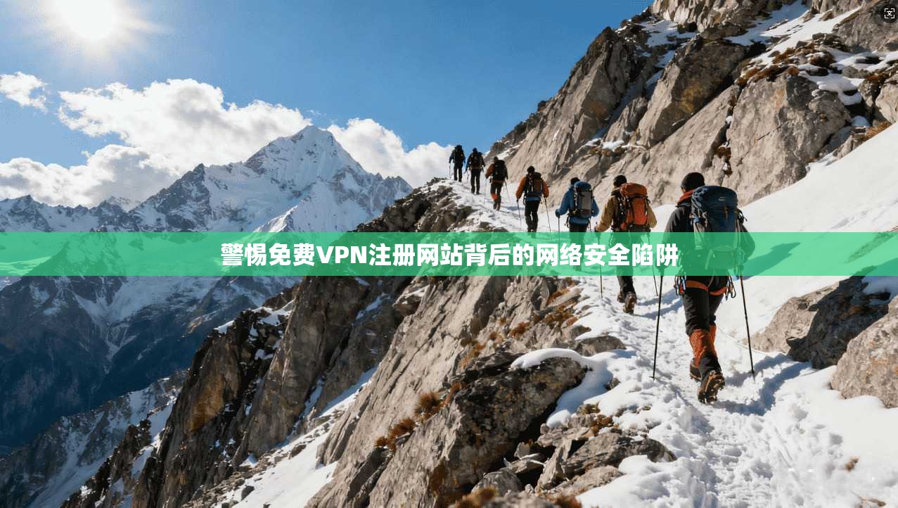 警惕免费VPN注册网站背后的网络安全陷阱