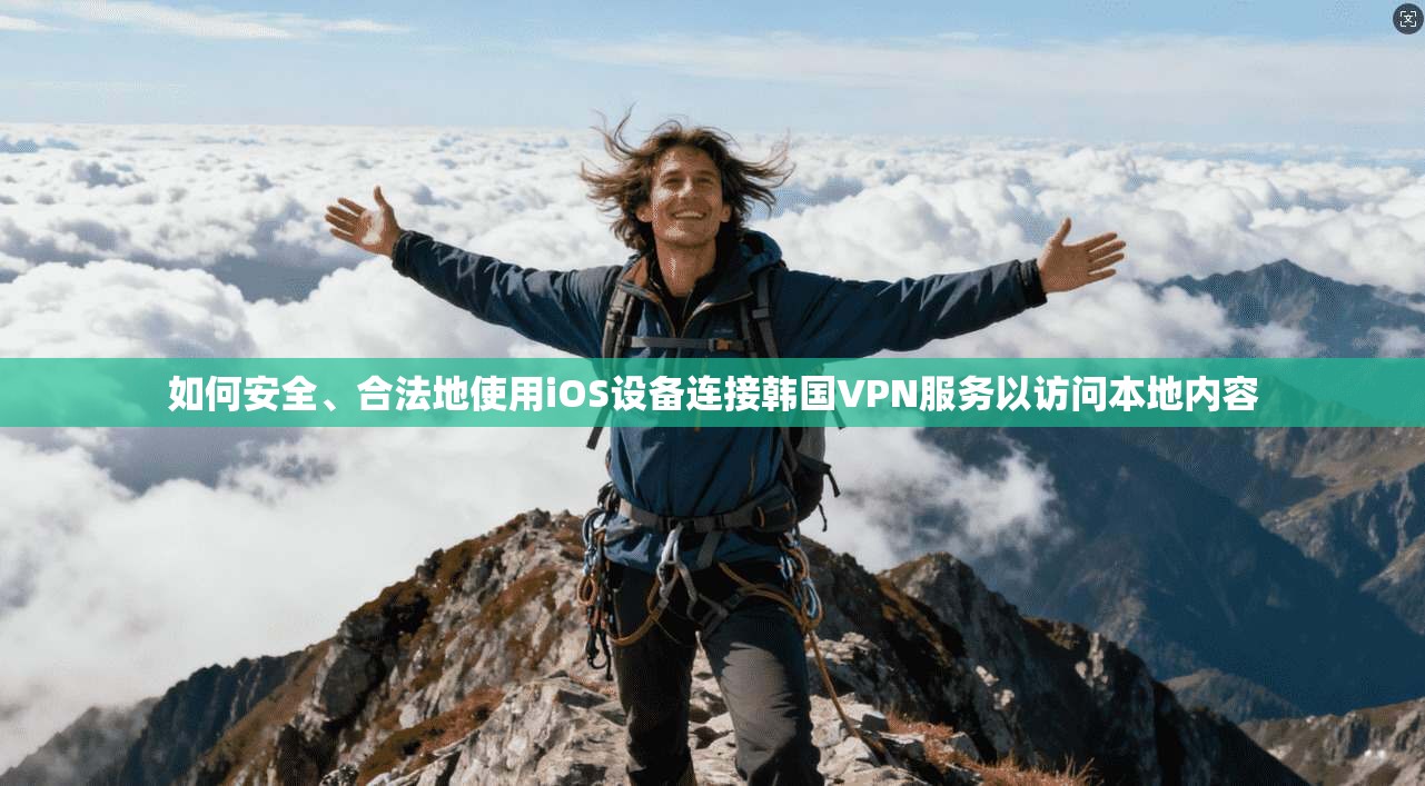 如何安全、合法地使用iOS设备连接韩国VPN服务以访问本地内容
