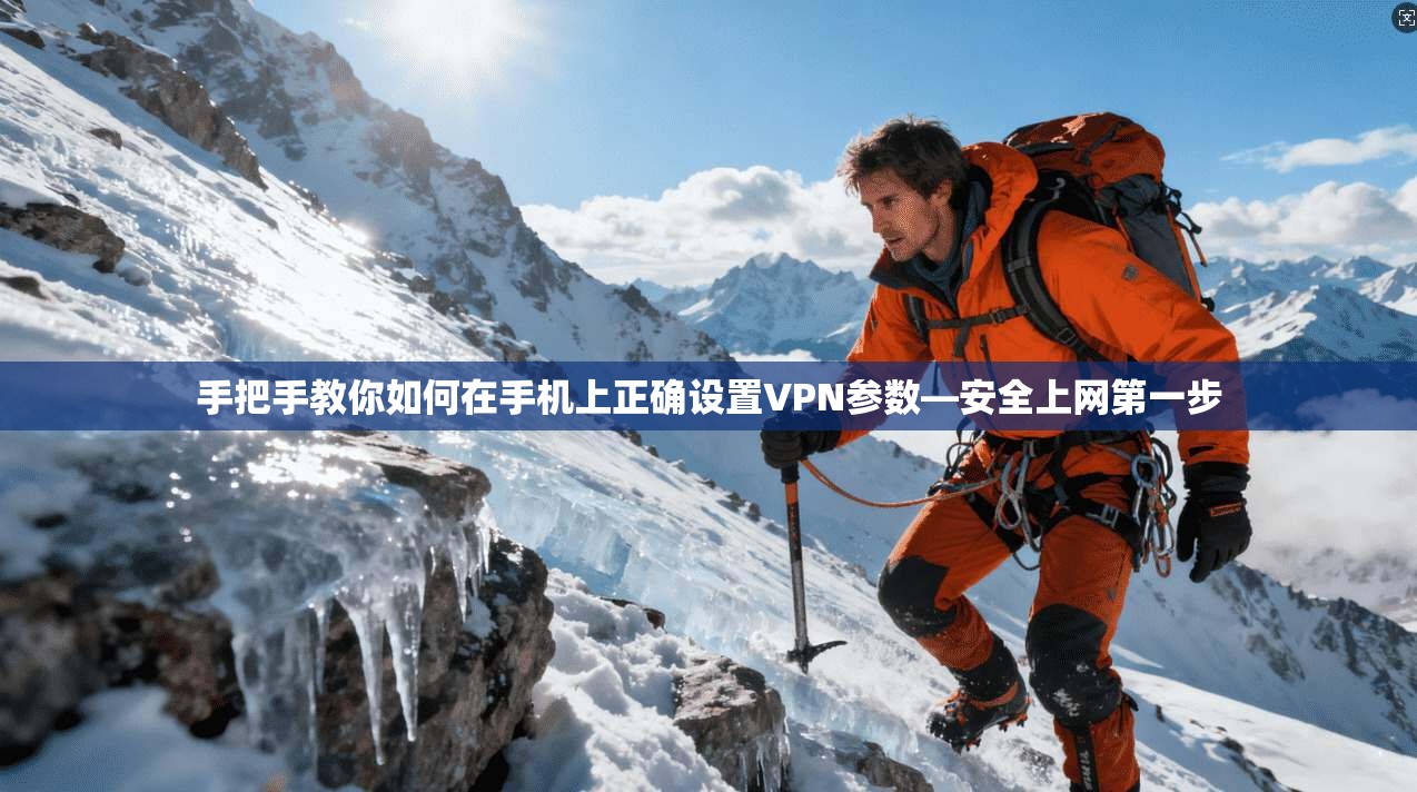 手把手教你如何在手机上正确设置VPN参数—安全上网第一步