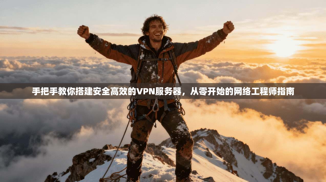手把手教你搭建安全高效的VPN服务器，从零开始的网络工程师指南