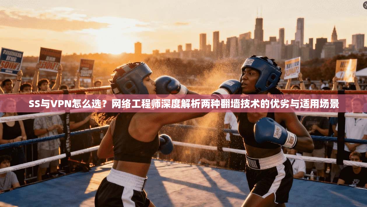 SS与VPN怎么选？网络工程师深度解析两种翻墙技术的优劣与适用场景