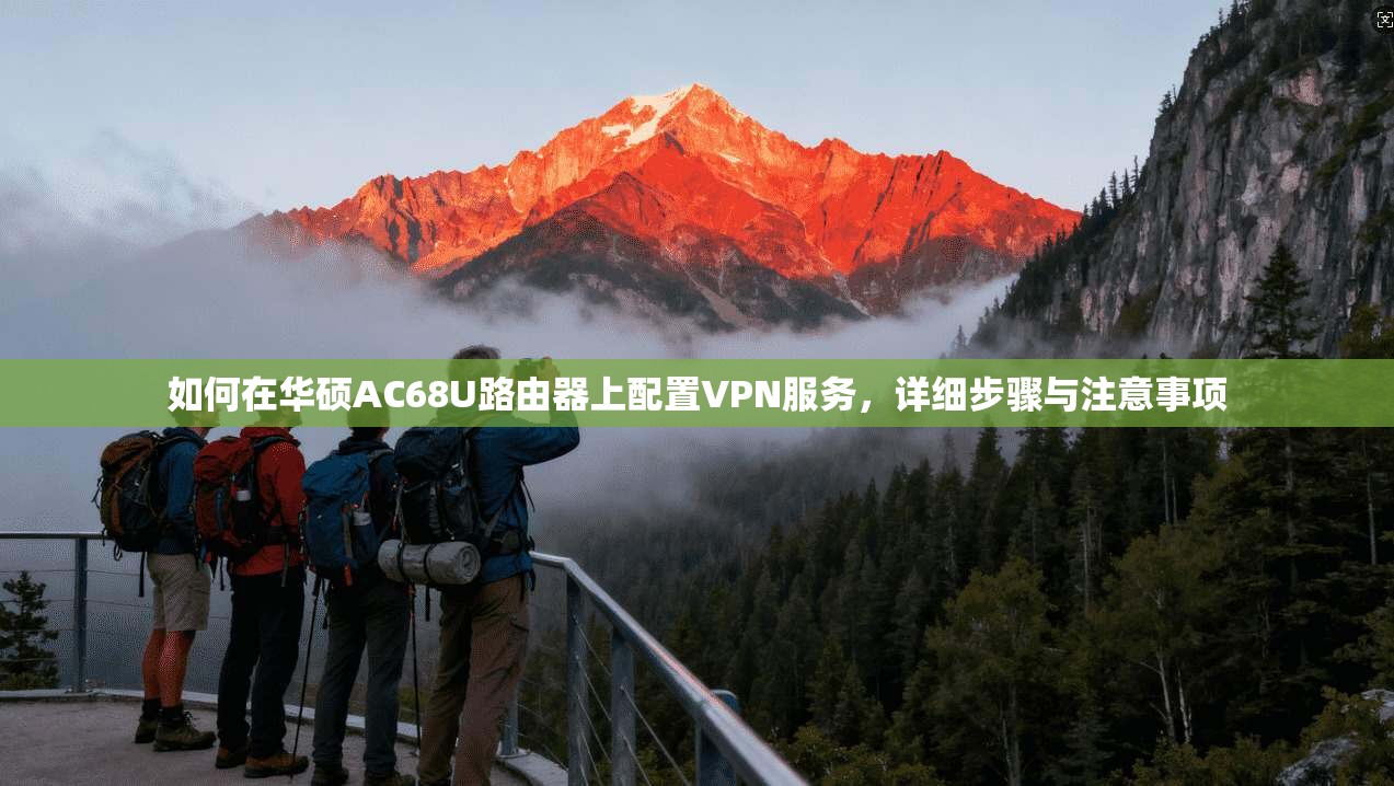 如何在华硕AC68U路由器上配置VPN服务，详细步骤与注意事项