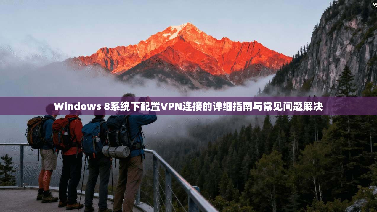 Windows 8系统下配置VPN连接的详细指南与常见问题解决