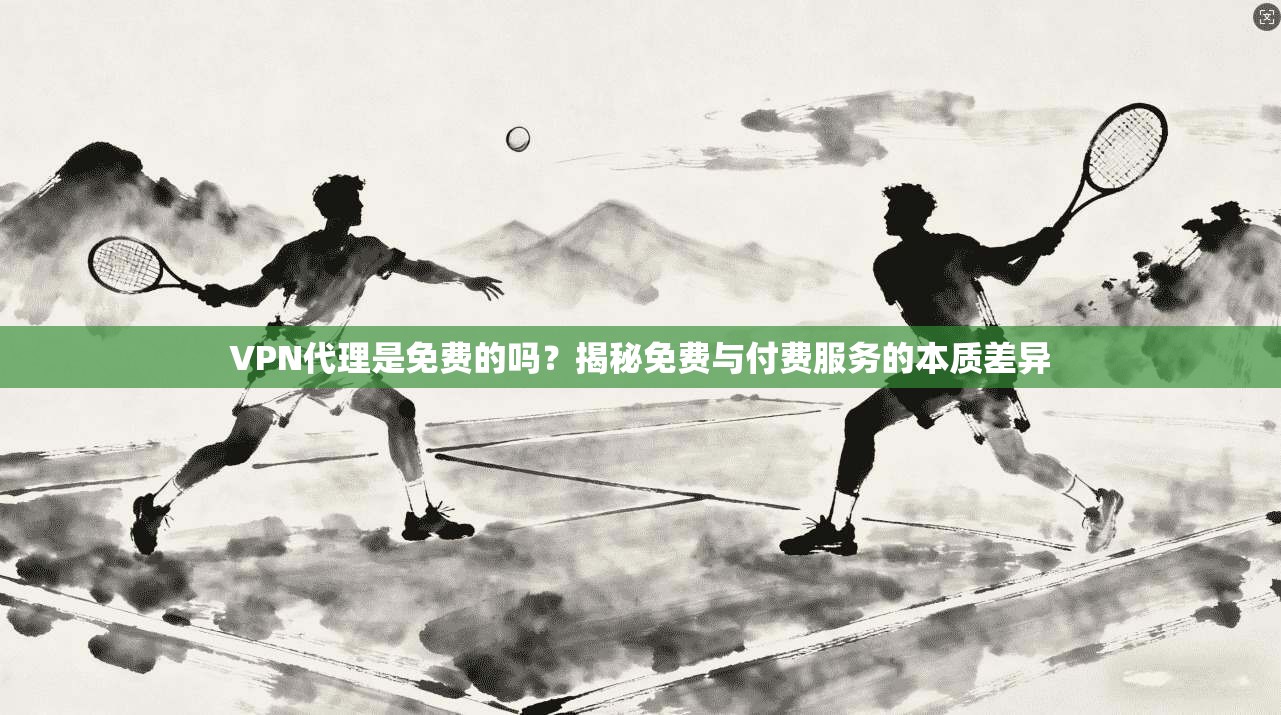 VPN代理是免费的吗？揭秘免费与付费服务的本质差异