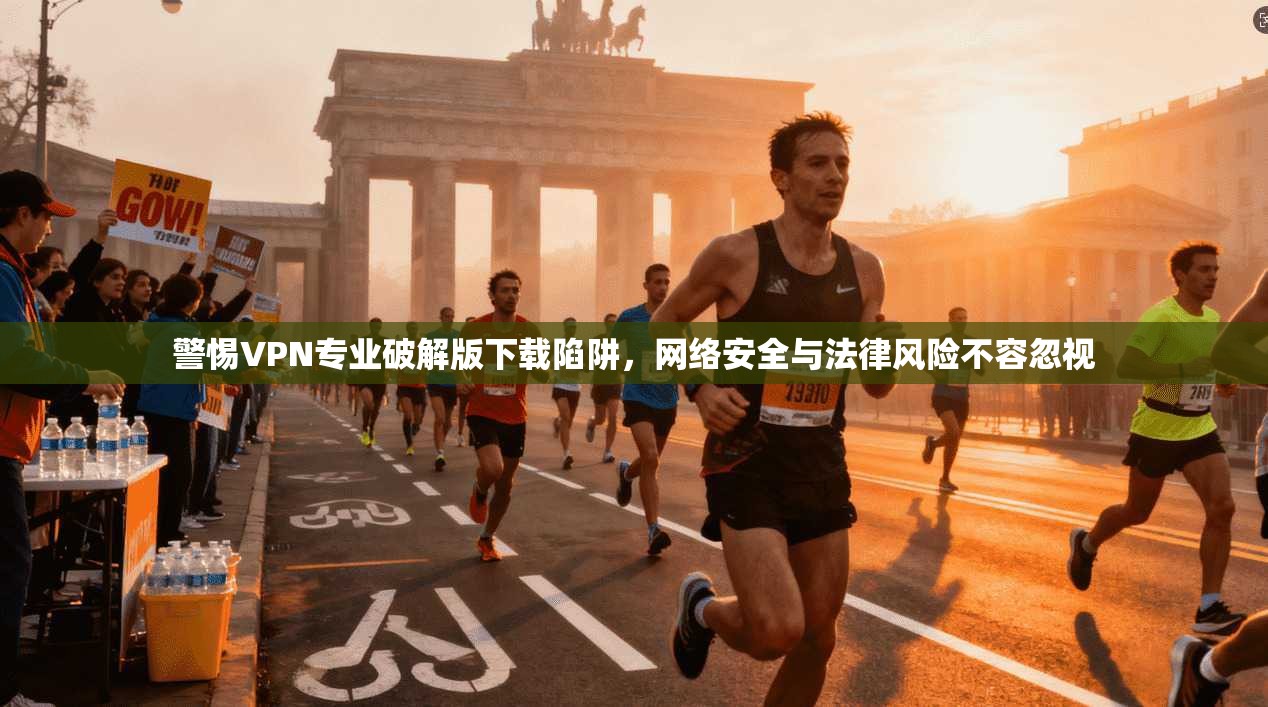 警惕VPN专业破解版下载陷阱,网络安全与法律风险不容忽视