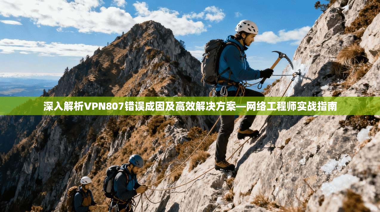 深入解析VPN807错误成因及高效解决方案—网络工程师实战指南