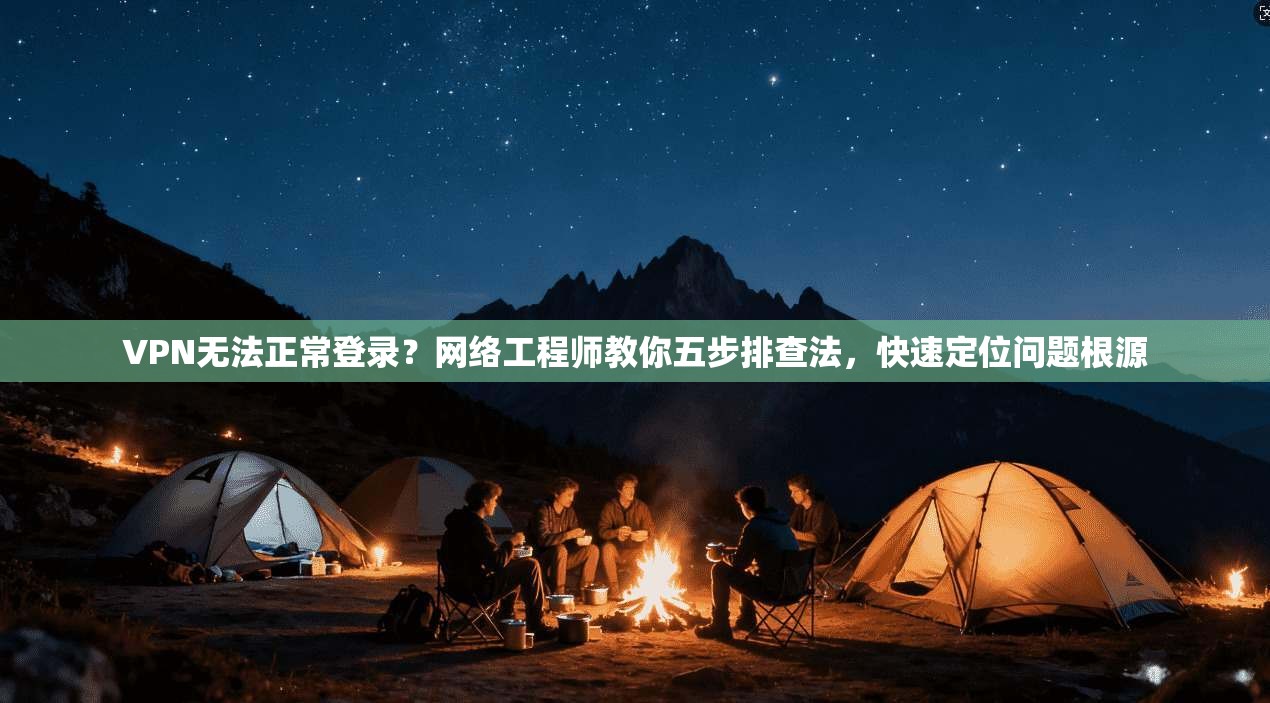 VPN无法正常登录？网络工程师教你五步排查法，快速定位问题根源