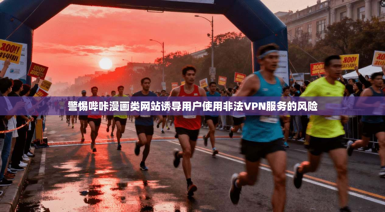 警惕哔咔漫画类网站诱导用户使用非法VPN服务的风险