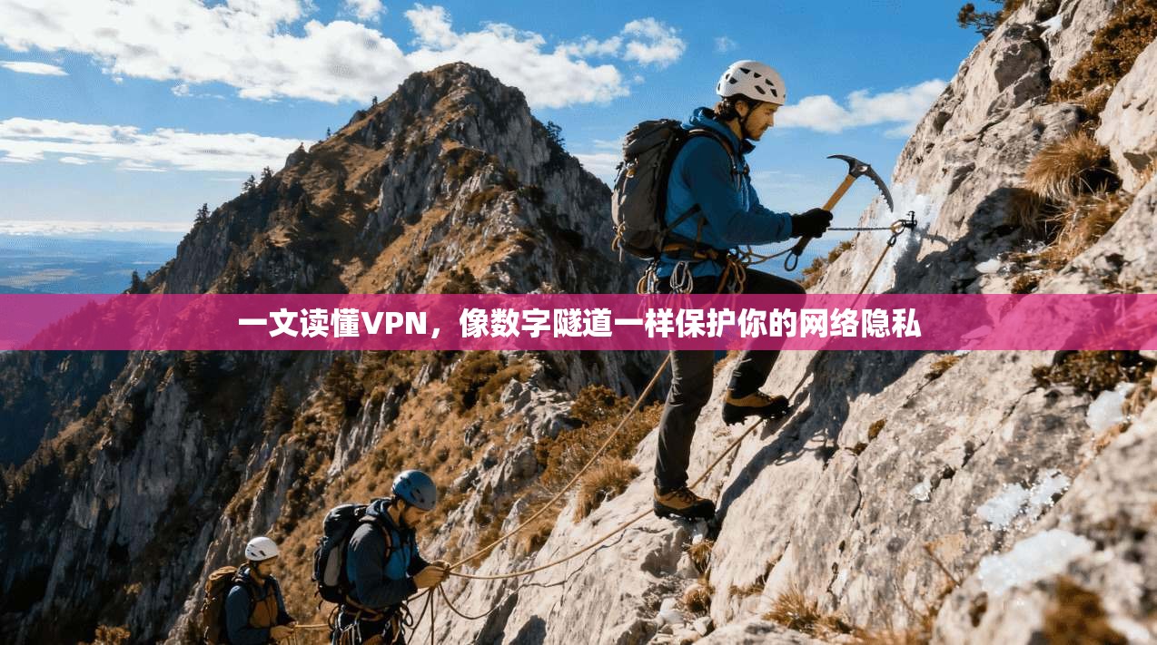 一文读懂VPN，像数字隧道一样保护你的网络隐私