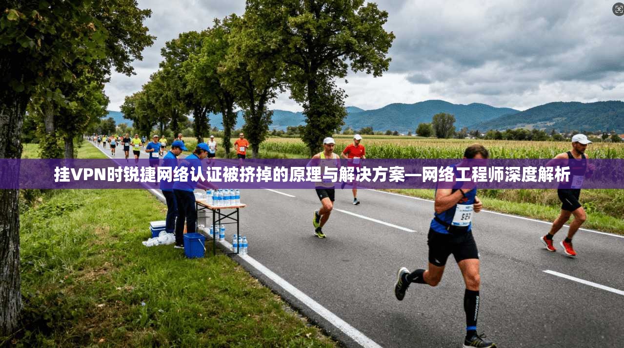 挂VPN时锐捷网络认证被挤掉的原理与解决方案—网络工程师深度解析