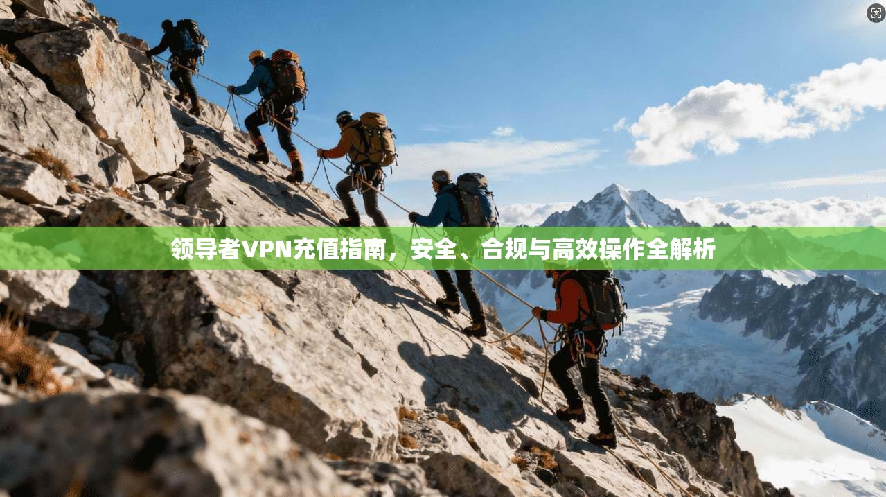 领导者VPN充值指南，安全、合规与高效操作全解析