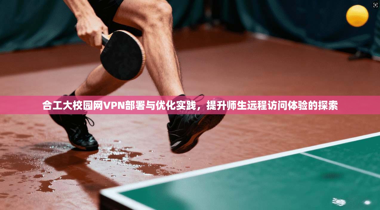 合工大校园网VPN部署与优化实践,提升师生远程访问体验的探索