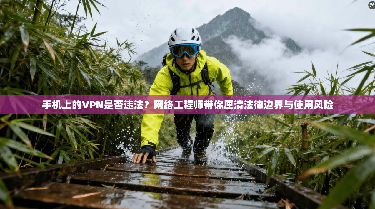 手机上的VPN是否违法?网络工程师带你厘清法律边界与使用风险