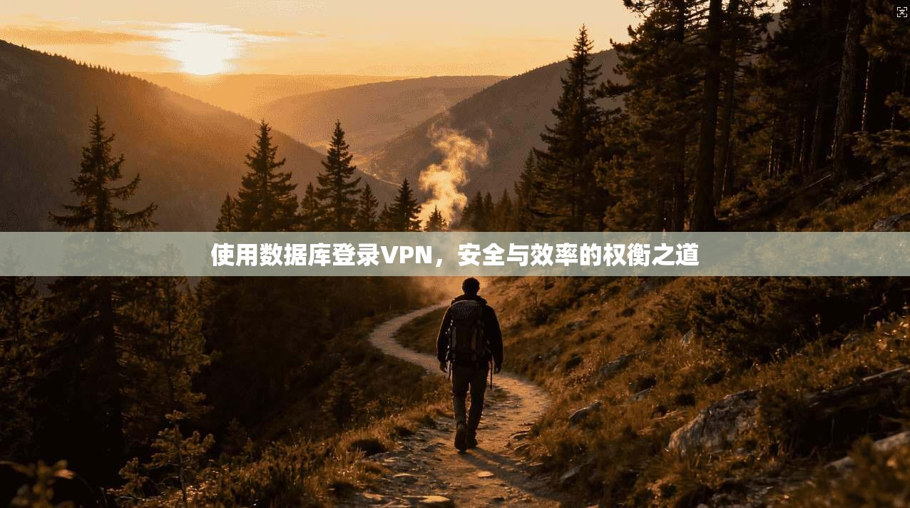 使用数据库登录VPN，安全与效率的权衡之道