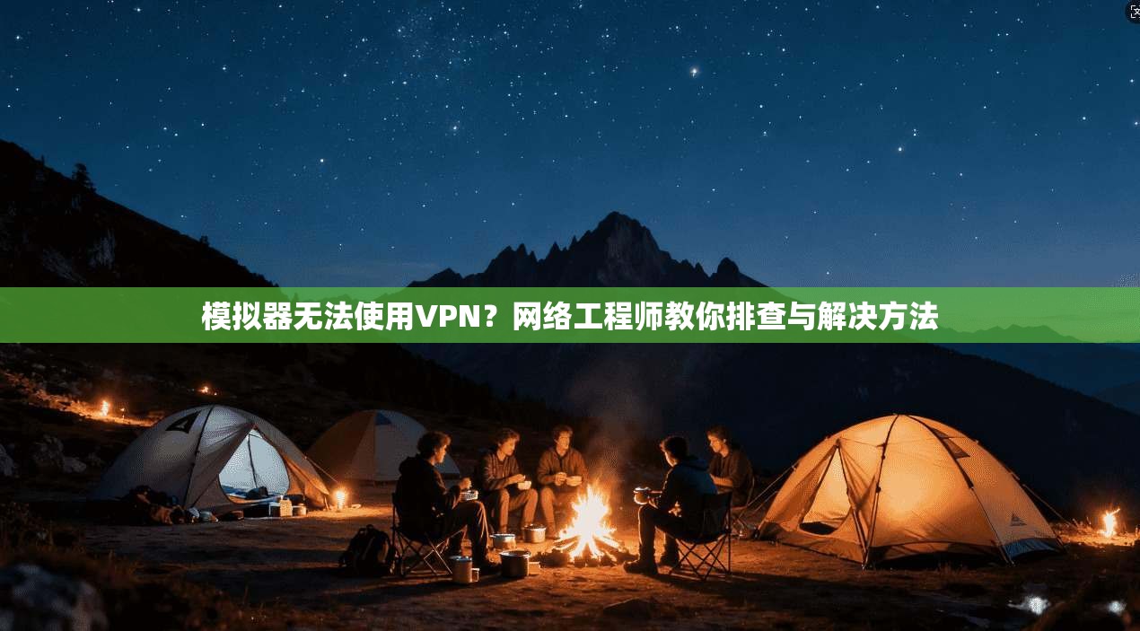 模拟器无法使用VPN?网络工程师教你排查与解决方法