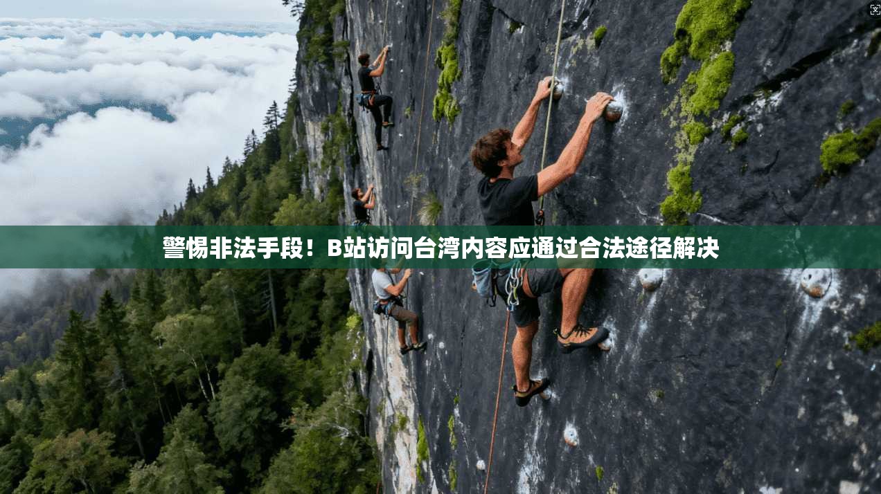 警惕非法手段！B站访问台湾内容应通过合法途径解决