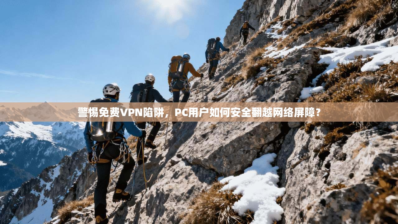 警惕免费VPN陷阱,PC用户如何安全翻越网络屏障?