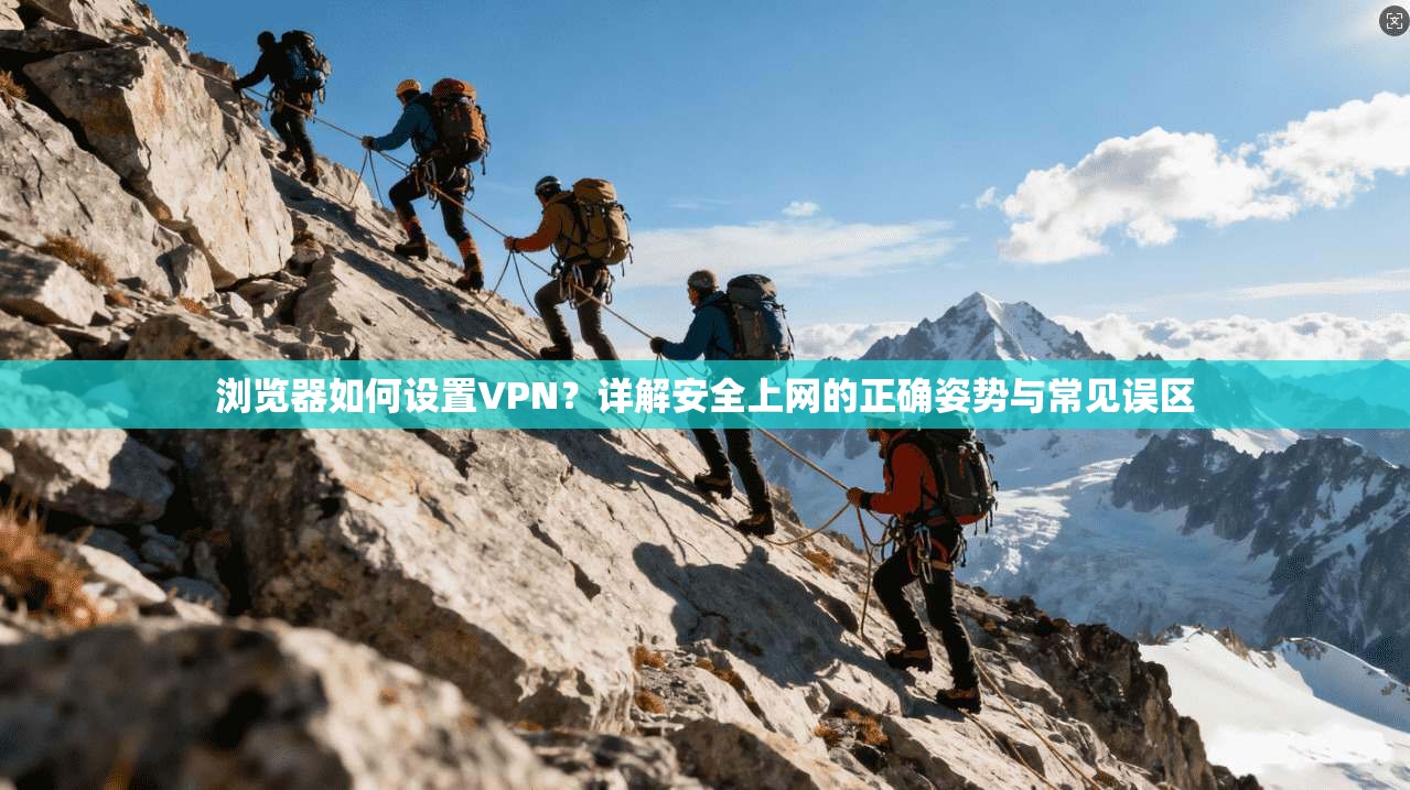 浏览器如何设置VPN?详解安全上网的正确姿势与常见误区