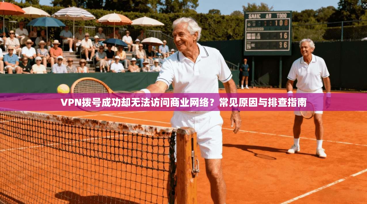 VPN拨号成功却无法访问商业网络？常见原因与排查指南
