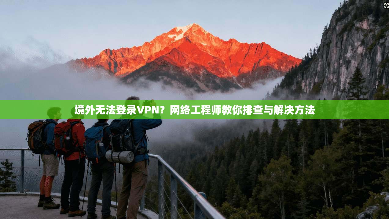 境外无法登录VPN？网络工程师教你排查与解决方法