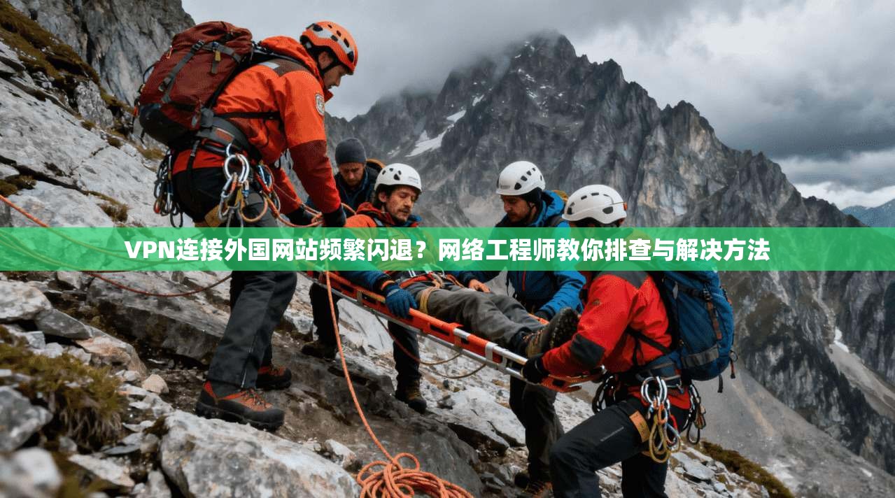 VPN连接外国网站频繁闪退？网络工程师教你排查与解决方法