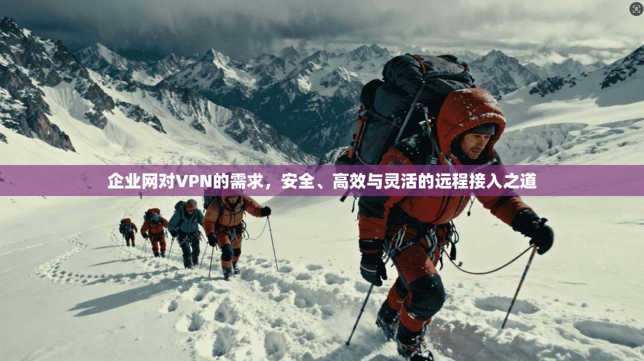 企业网对VPN的需求，安全、高效与灵活的远程接入之道