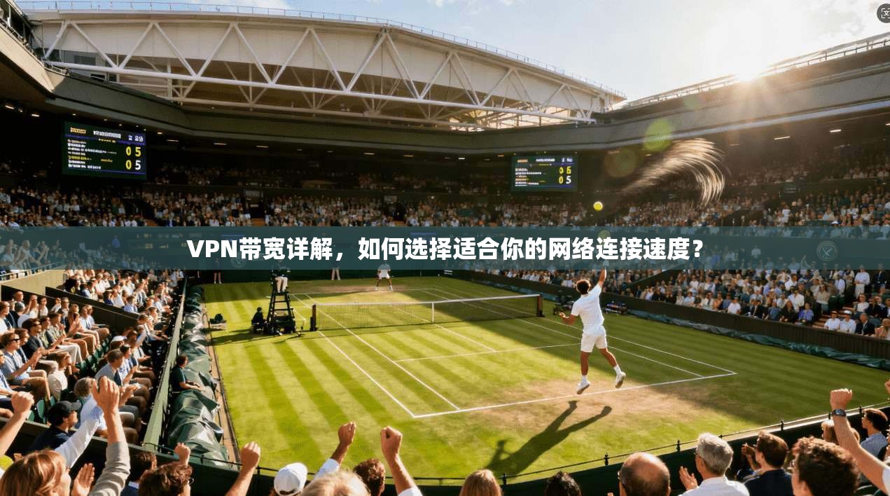 VPN带宽详解，如何选择适合你的网络连接速度？
