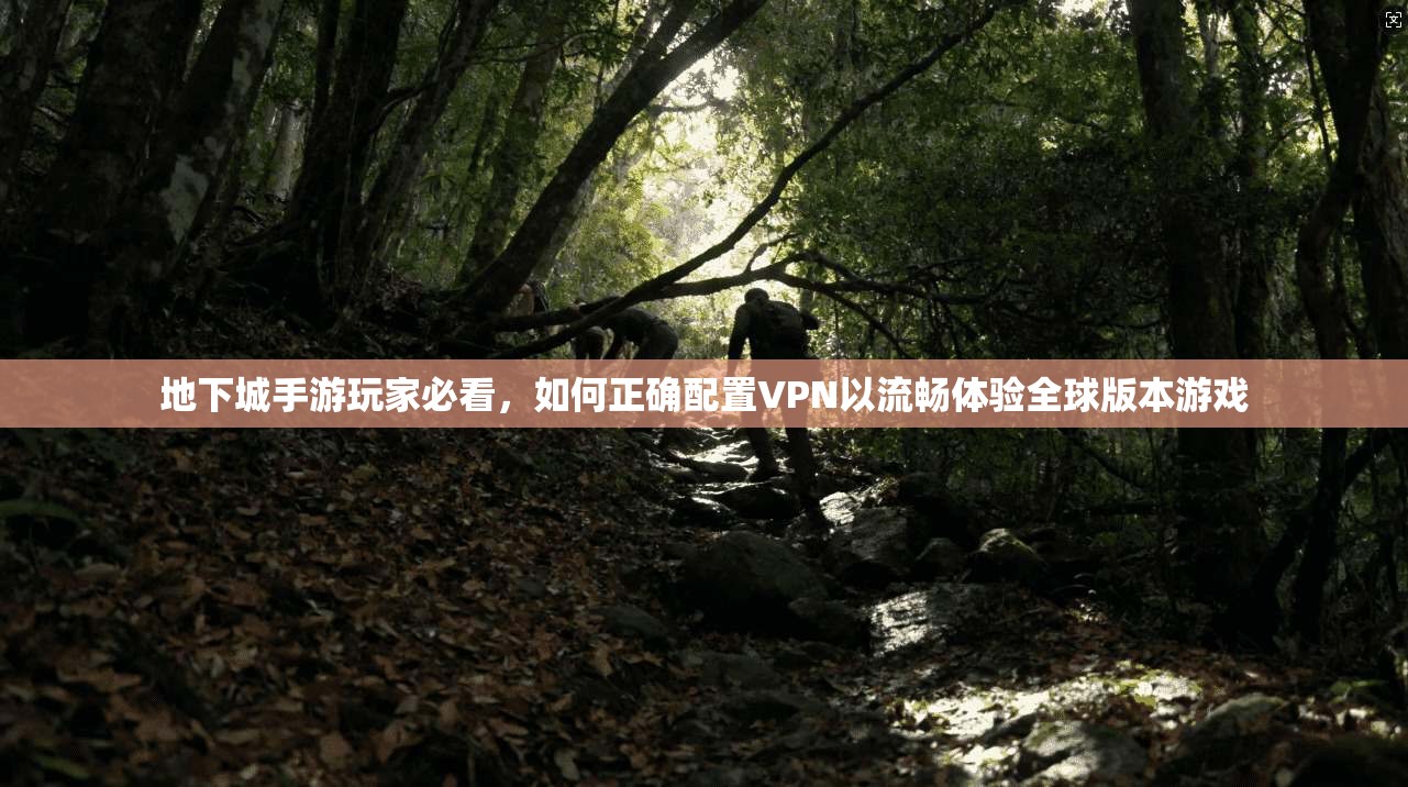 地下城手游玩家必看,如何正确配置VPN以流畅体验全球版本游戏