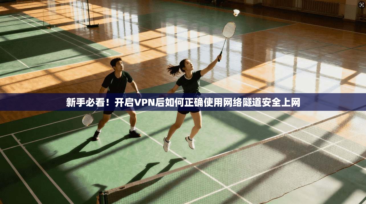 新手必看！开启VPN后如何正确使用网络隧道安全上网