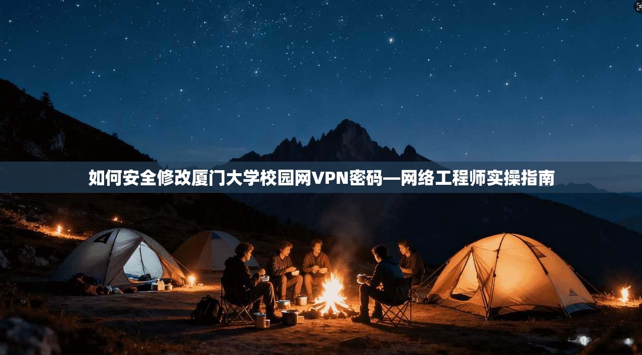 如何安全修改厦门大学校园网VPN密码—网络工程师实操指南