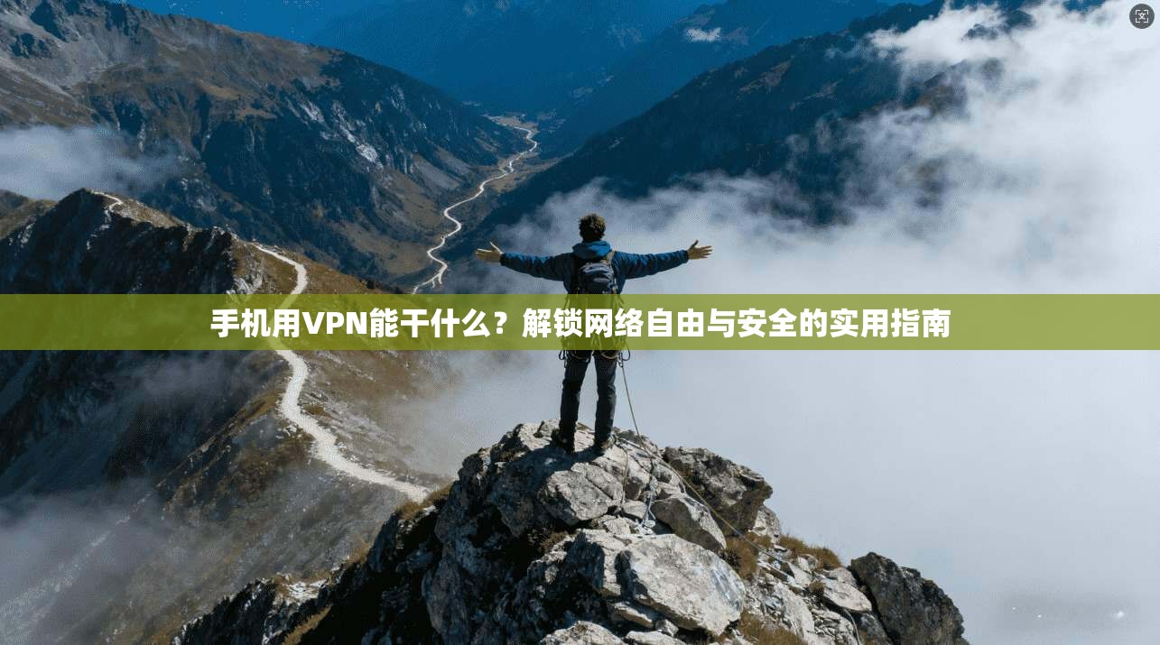 手机用VPN能干什么？解锁网络自由与安全的实用指南
