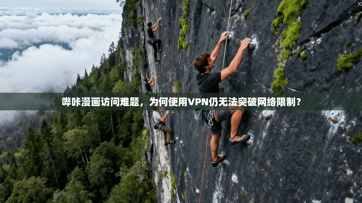 哔咔漫画访问难题，为何使用VPN仍无法突破网络限制？