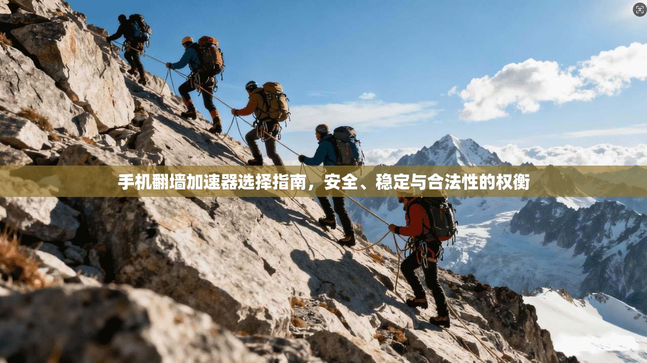 手机翻墙加速器选择指南，安全、稳定与合法性的权衡