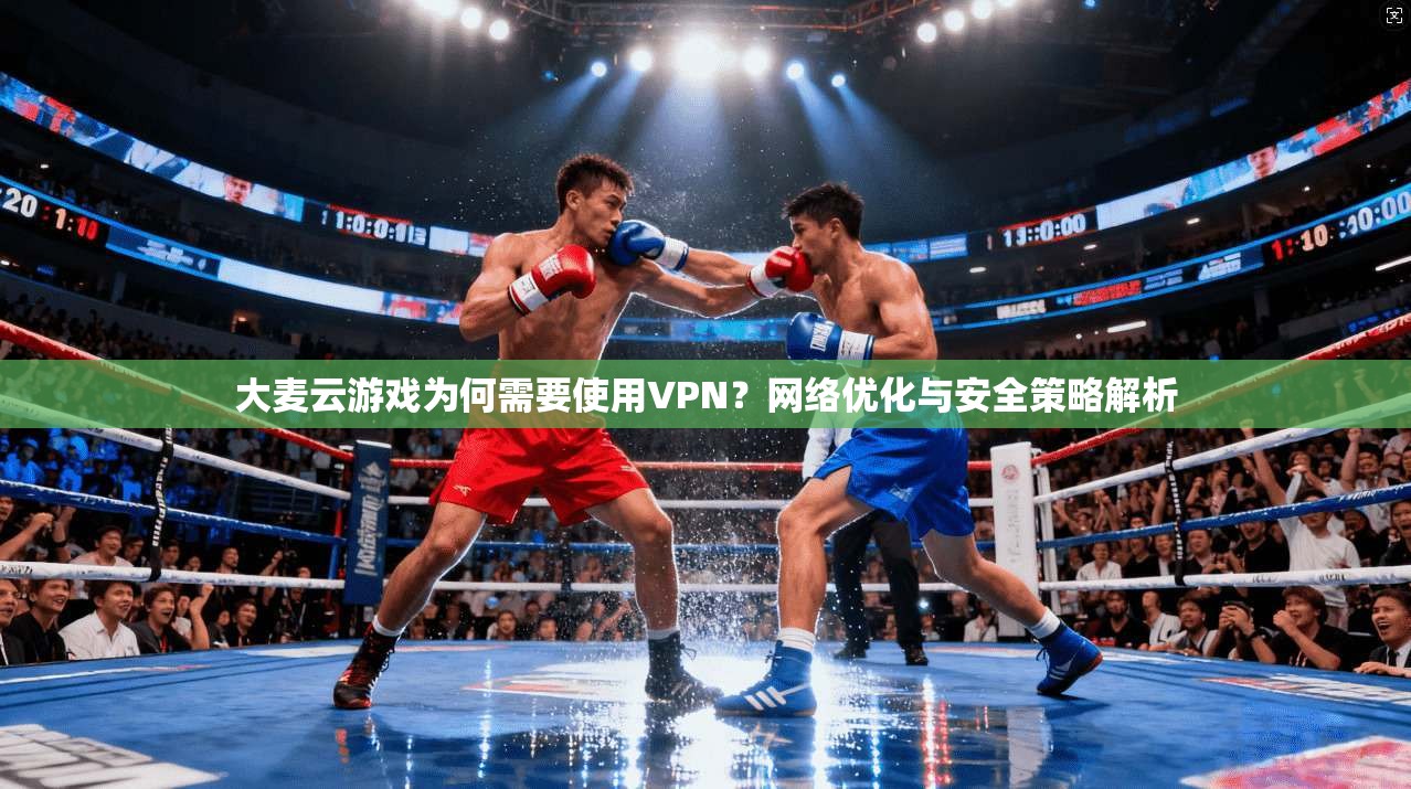 大麦云游戏为何需要使用VPN？网络优化与安全策略解析