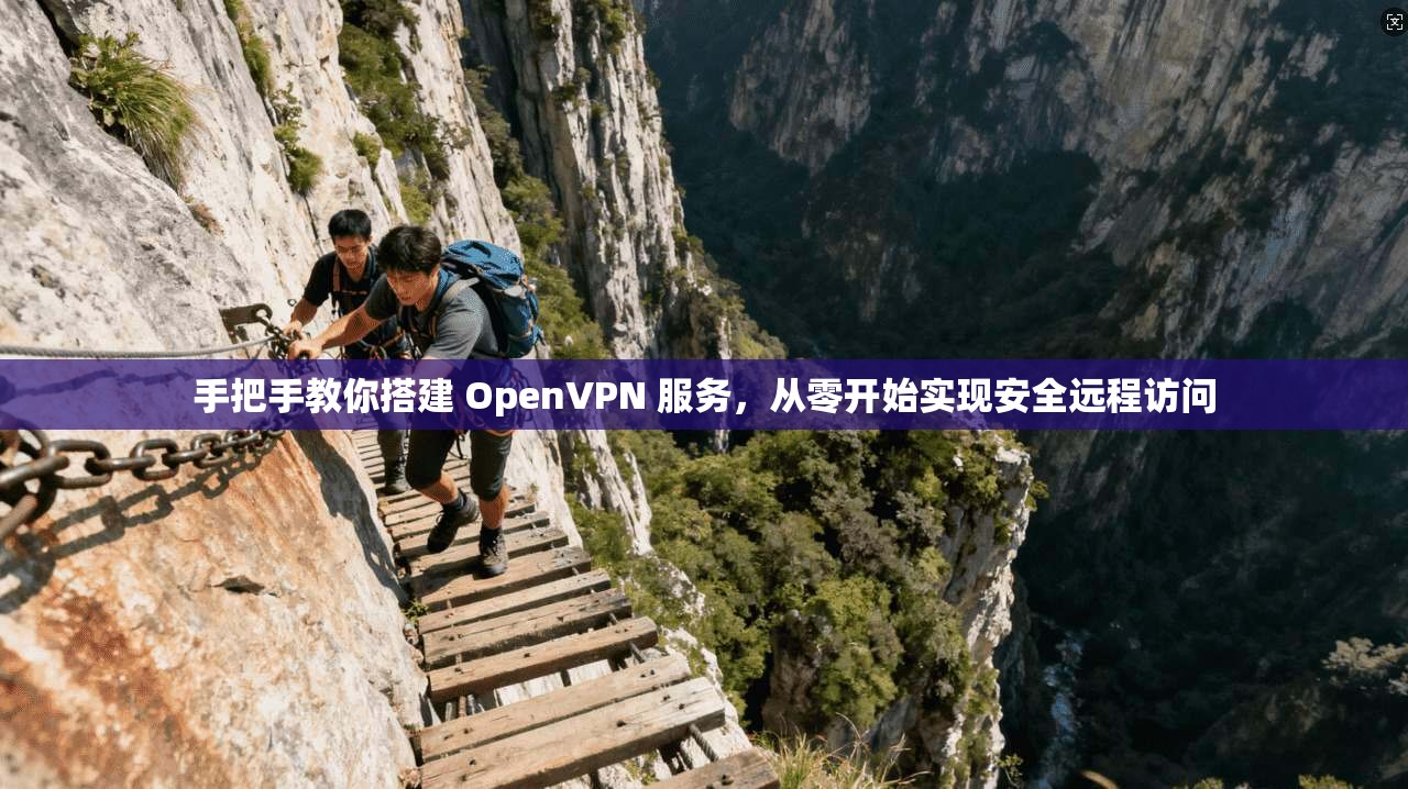 手把手教你搭建 OpenVPN 服务，从零开始实现安全远程访问