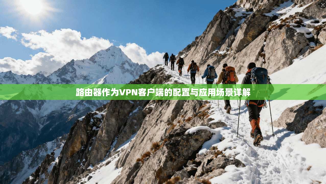 路由器作为VPN客户端的配置与应用场景详解