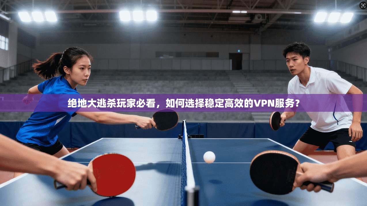 绝地大逃杀玩家必看，如何选择稳定高效的VPN服务？