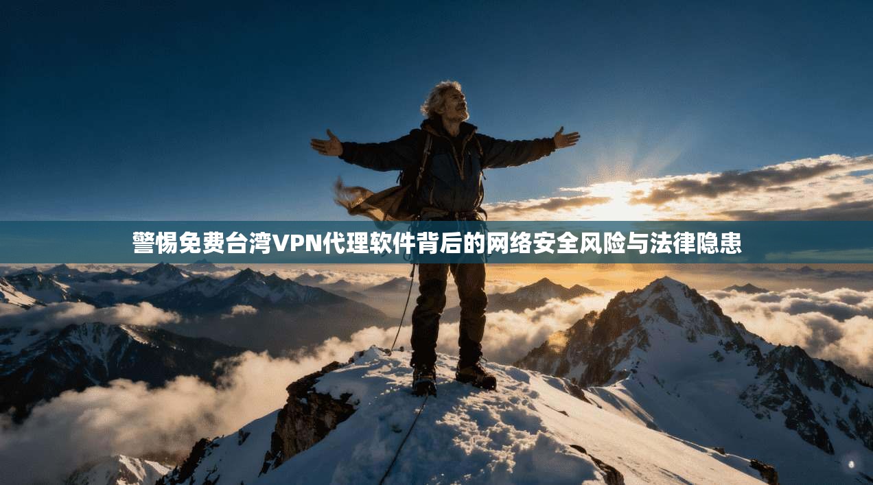 警惕免费台湾VPN代理软件背后的网络安全风险与法律隐患