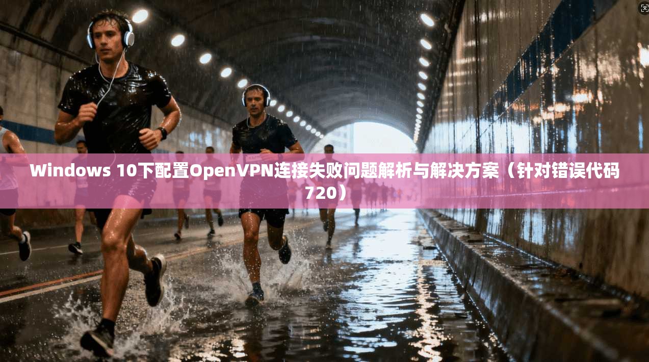 Windows 10下配置OpenVPN连接失败问题解析与解决方案(针对错误代码720)