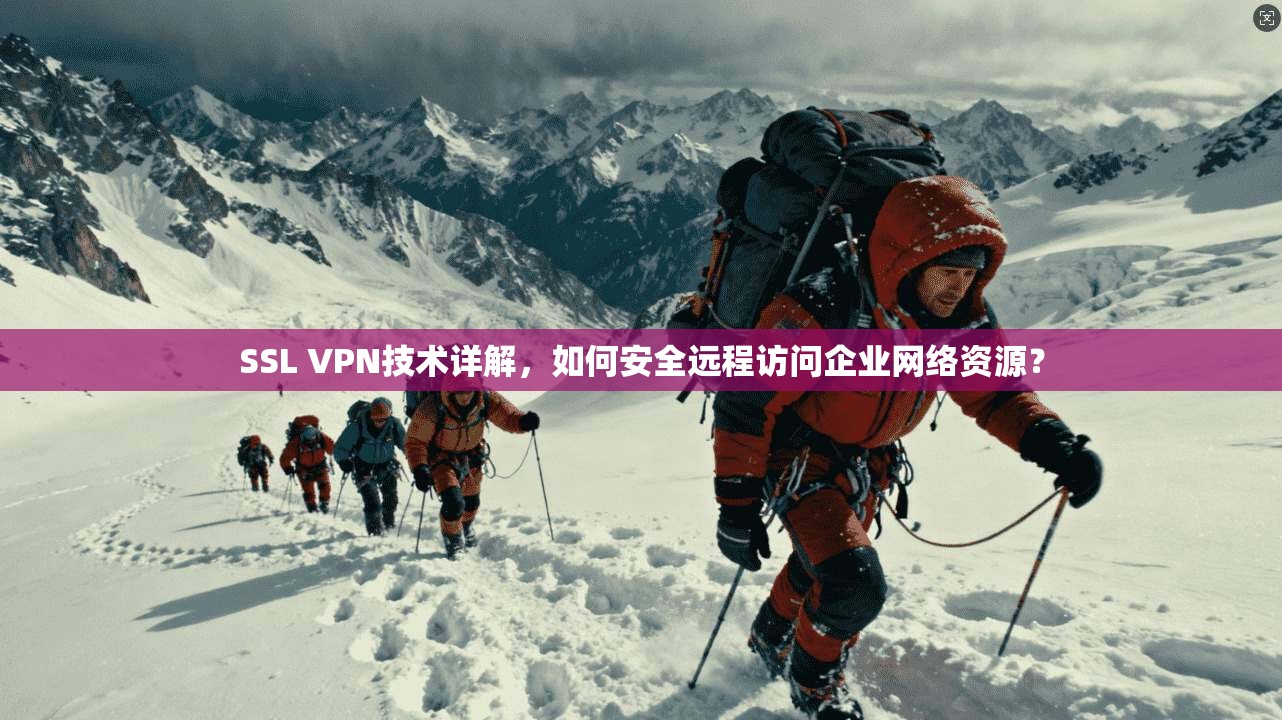 SSL VPN技术详解，如何安全远程访问企业网络资源？