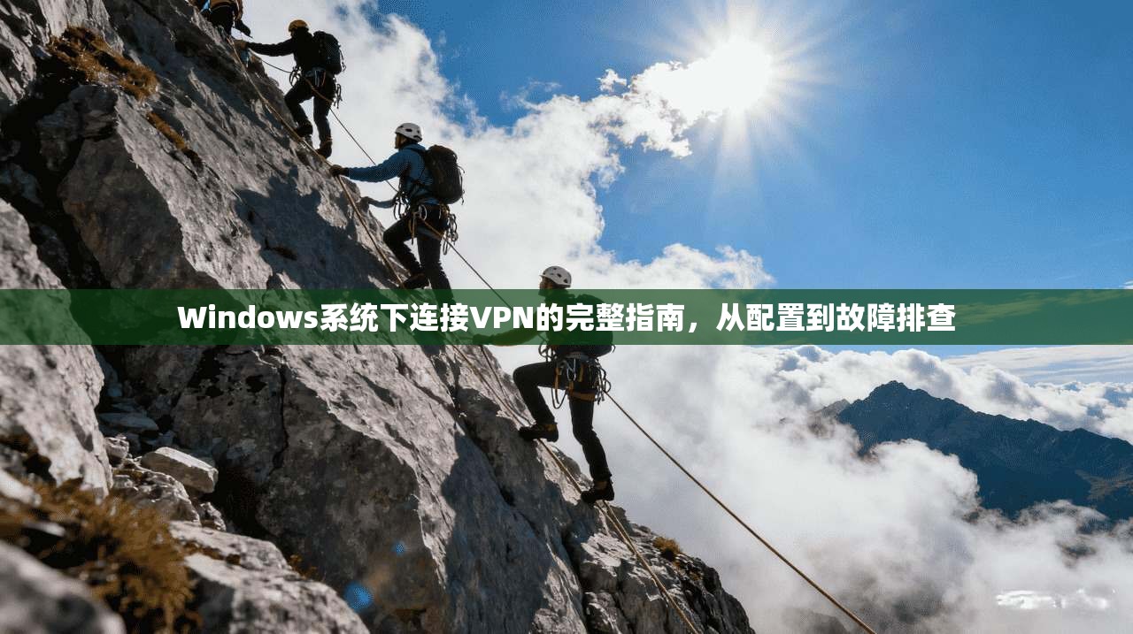 Windows系统下连接VPN的完整指南,从配置到故障排查