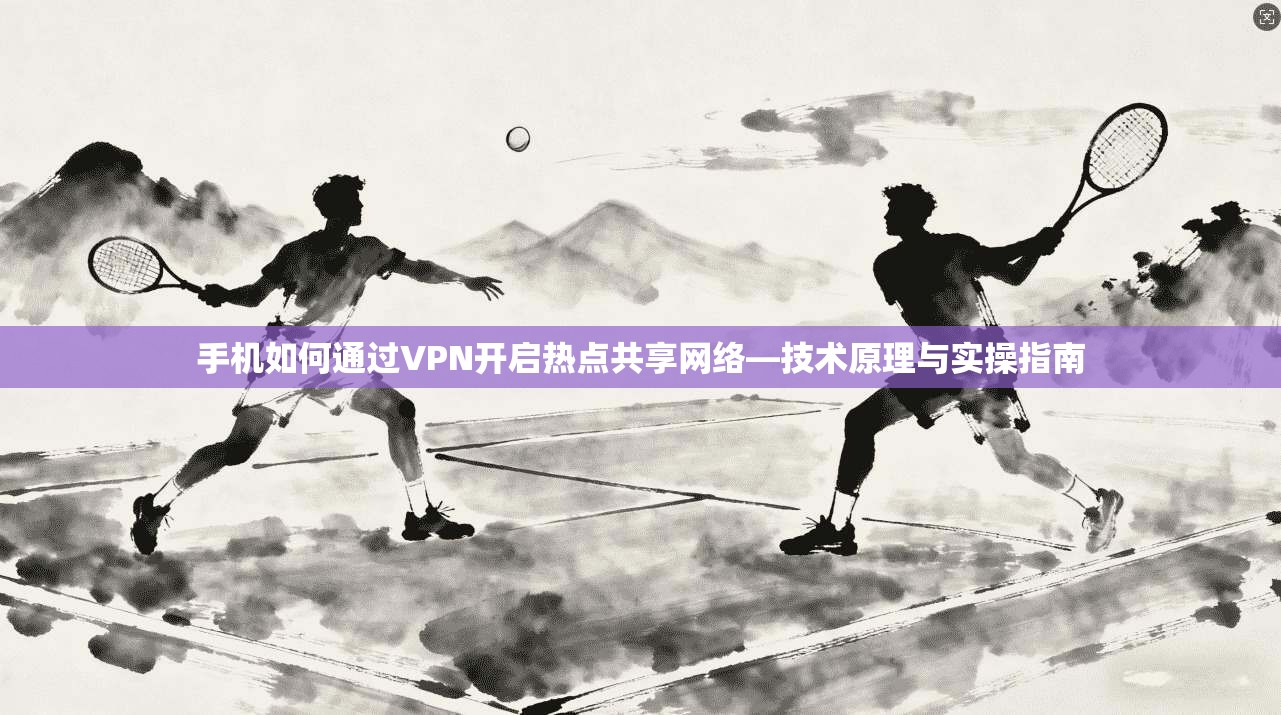 手机如何通过VPN开启热点共享网络—技术原理与实操指南