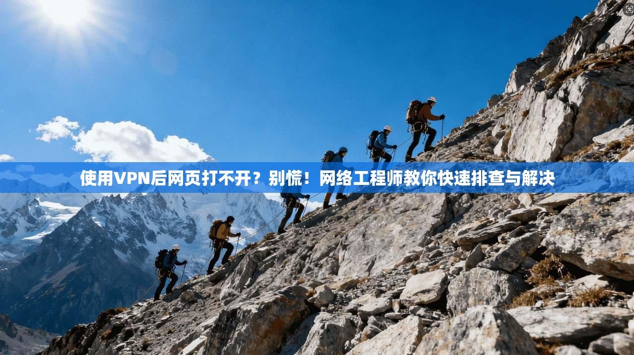 使用VPN后网页打不开?别慌!网络工程师教你快速排查与解决